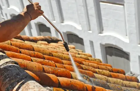 Nettoyage de toitures - Saint-Maurice-en-Gourgois